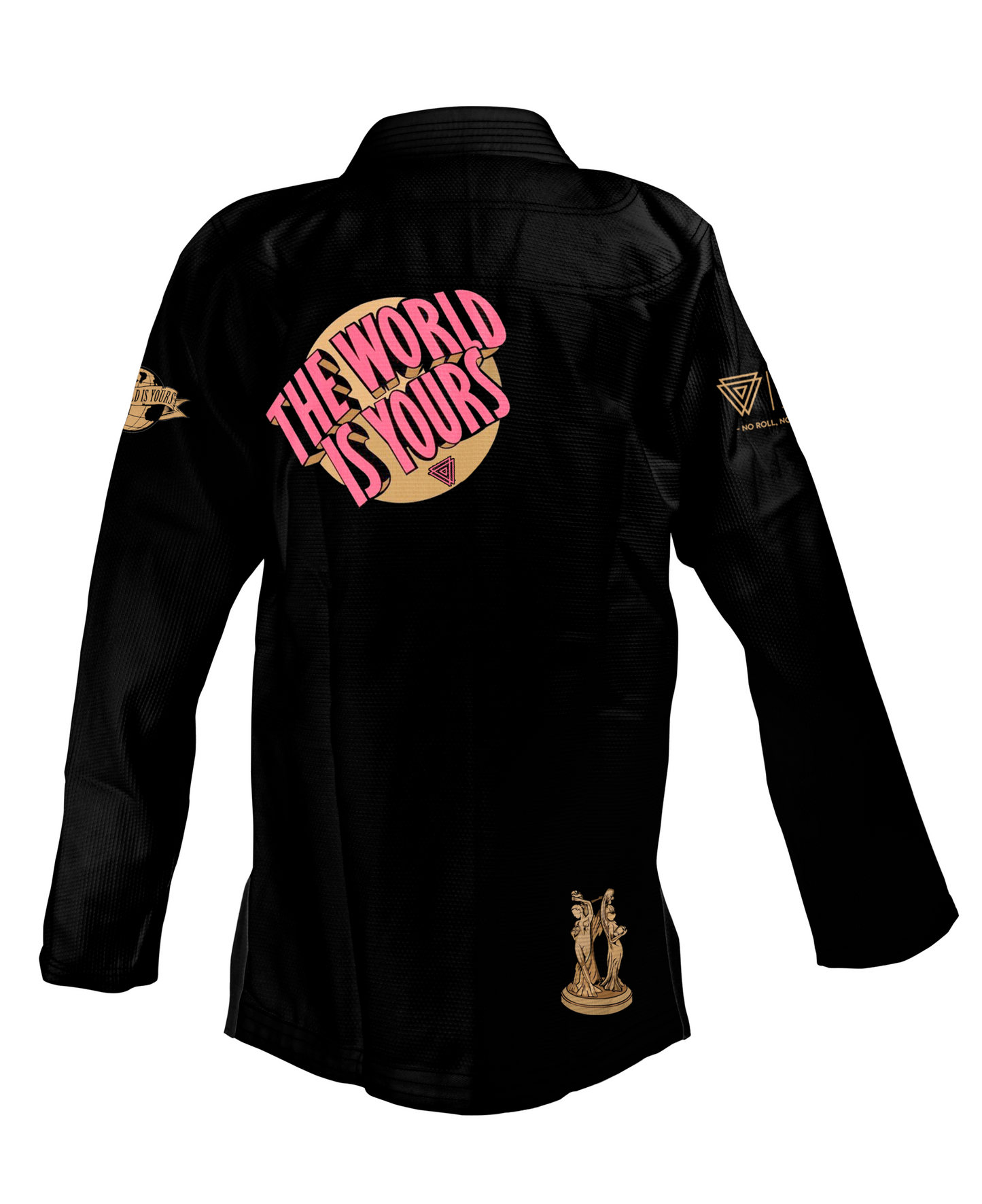 Gi BJJ Chile The World Is Yours Negro - Kimono Premium Let’s Roll