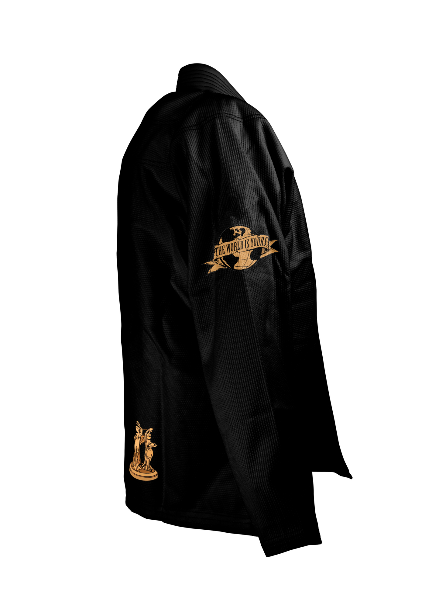Gi BJJ Chile The World Is Yours Negro - Kimono Premium Let’s Roll
