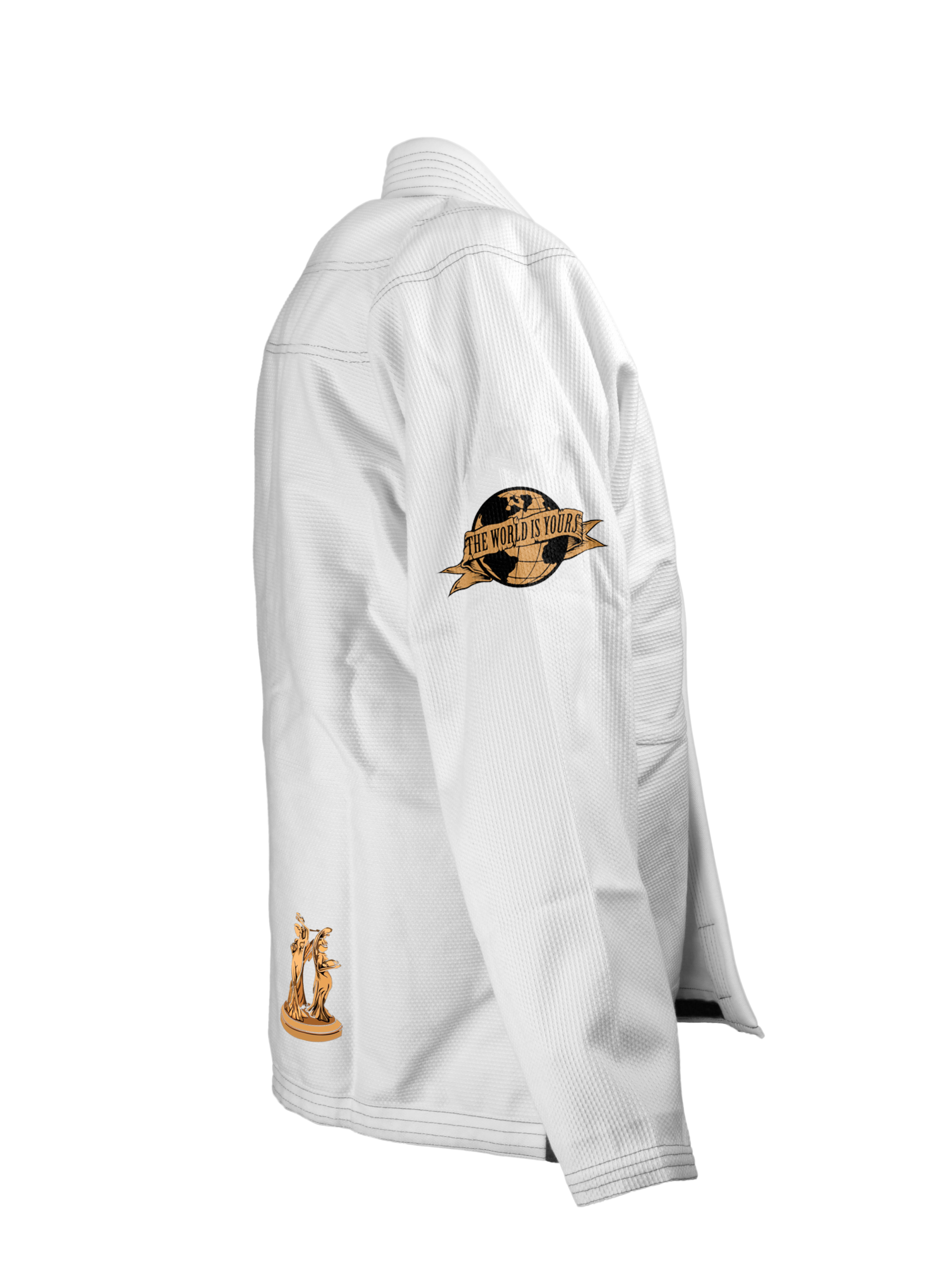 Gi BJJ Chile The World Is Yours Blanco - Kimono Premium Let’s Roll